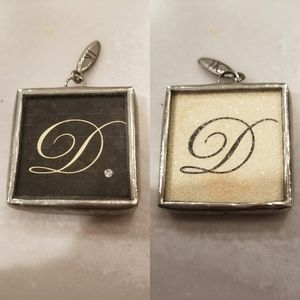 Cursive D Pendant
